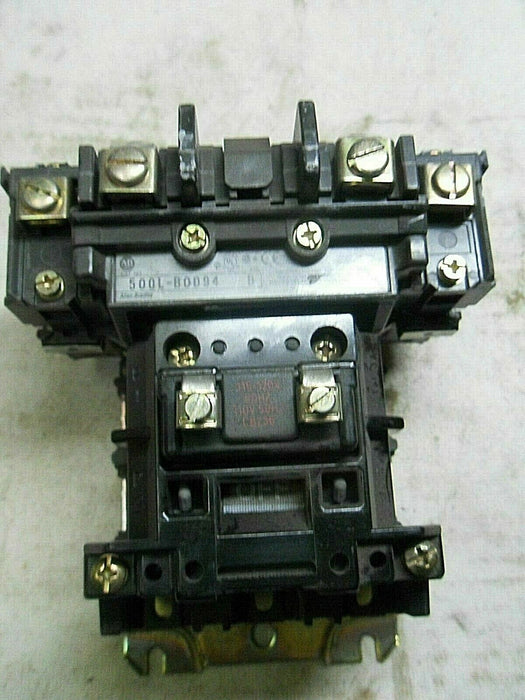 Allen-Bradley 500LBOD94 Contactor 30AMP Nema AC Non-Motor Loads