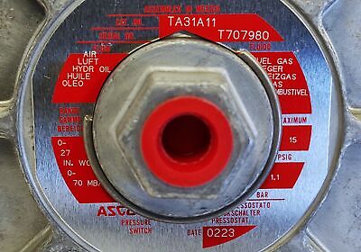 ASCO TA31A11 Diaphragm for S Series Pressure Switch