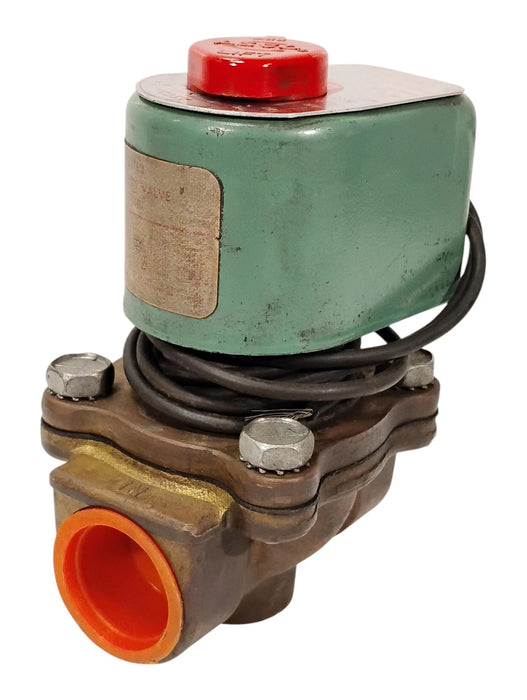 ASCO 8210D95 100 psi 3/4 in 2NC Solenoid Valve w/ 110/120 V AC Coil