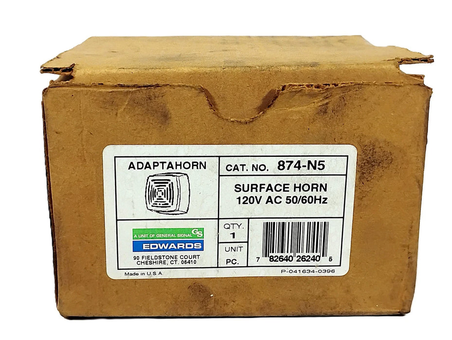 Edwards Signaling 874-N5 120 V AC 0.13 A Vibrating Horn Alarm