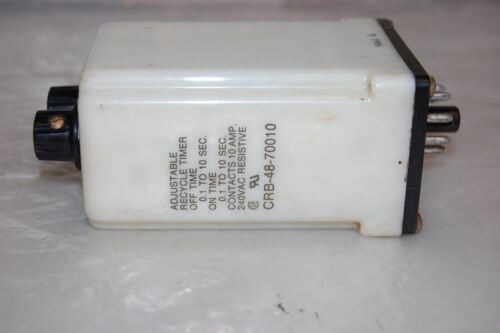 Tyco Potter Brumfield CRB-48-70010 Adjustable Recycle Timer Relay