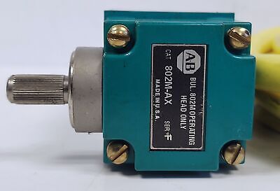 Allen-Bradley 802M-AY12 Rotary Gear Limit Switch No Nameplate