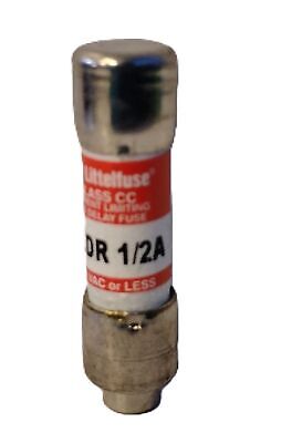 Littelfuse KLDR-1/2 600 V AC 0.5 A Current Limiting Time-Delay Fuses - Lot of 8