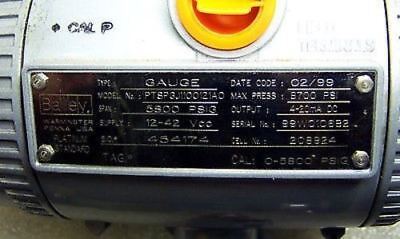 1 Bailey Ptspgj1100121Ao Pressure Gauge