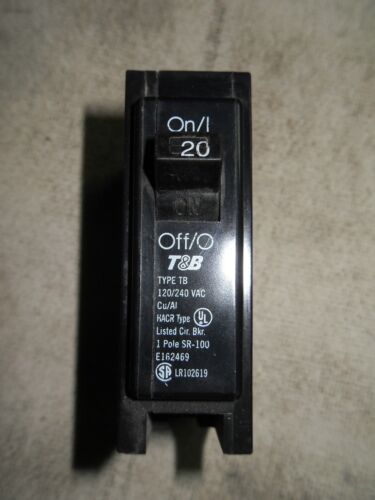 10 Circuit Breakers Square D, T&b, Siemens