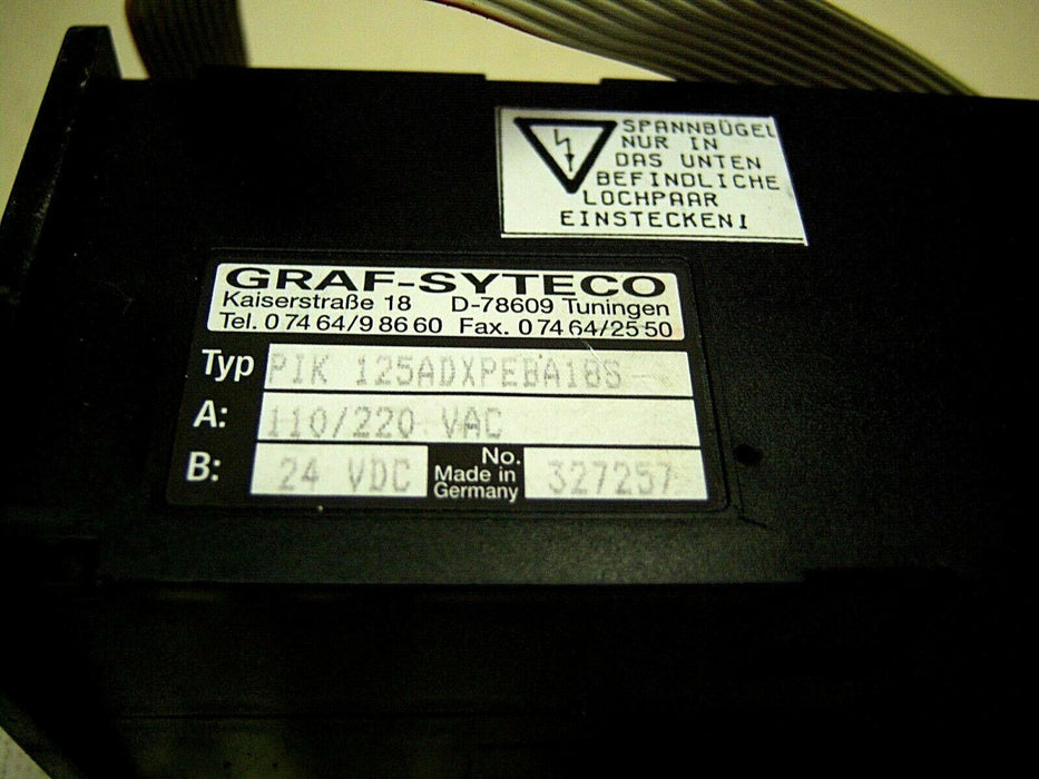 Graf -Syteco PIK 125ADXPEBA18S 110/120 & 24 VDC