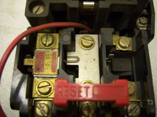 Square D Starter 8536-SBO2-V01 Sz 0 110V