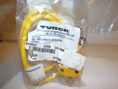 Turck VB2-FSM 4.4/2RKC4T0.32-0.32/S1587 U7699-12 CORD