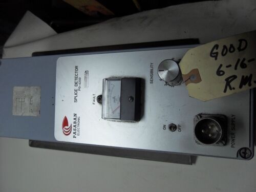 Pasaban Electronic PG-4233 Splice Detector