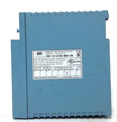 SSD Drives 650/015/400/0/00/DISP/US/0/0 380 - 460 V AC 3 PH Inverter Drive