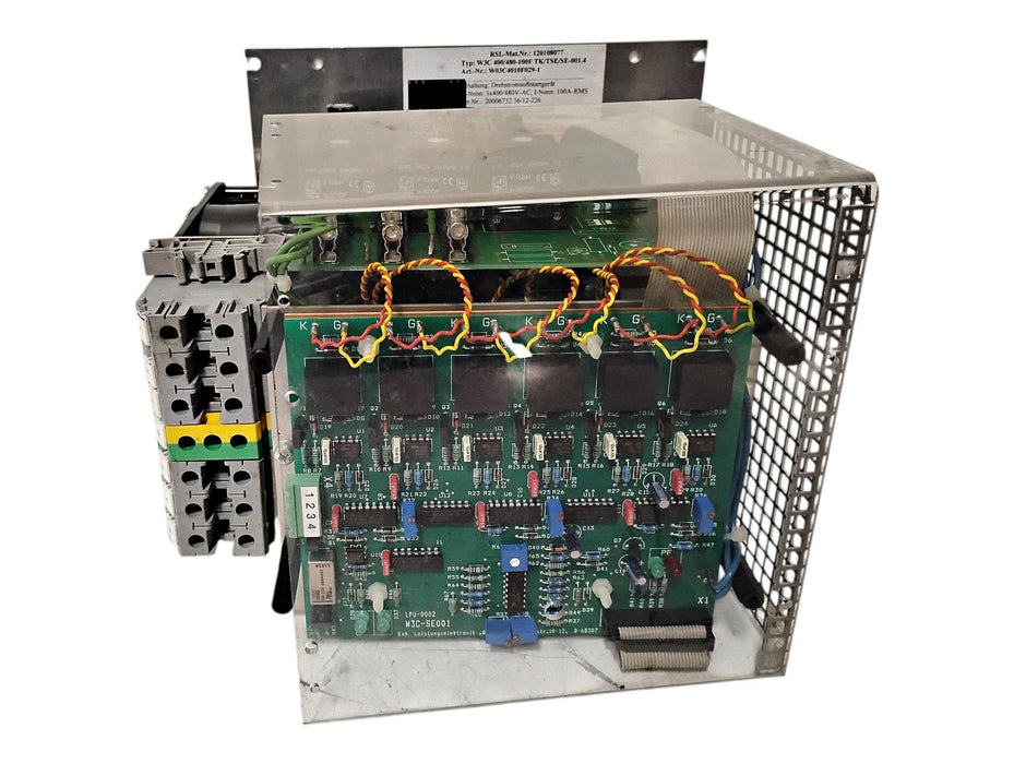 GvA Leistungselektronik W3C 400/480-100F TK/TSE/SE-001.4 Soft Starter