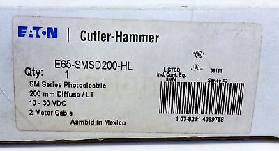 Eaton E65-SMSD200-HL 10-30VDC Photoelectric Proximity Sensor