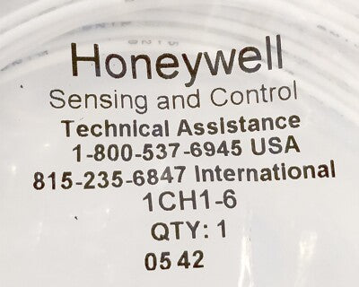 Honeywell 1CH1-6 Micro Switch Plunger Style Limit Switch