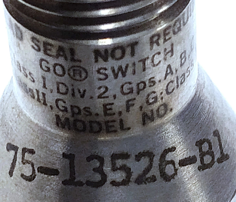 GO Switch 75-13526-B1 240 V AC at 2 A 24 V DC at .05 A Proximity Sensor