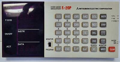 Mitsubishi F1-20P-E MELSEC PLC Operator Interface with Display