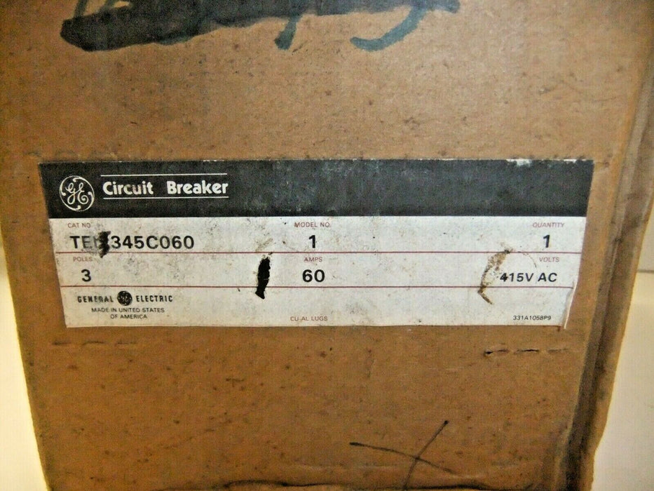 GE Circuit Breaker 60A TEI345C060
