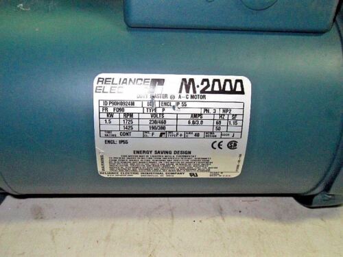 Reliance Electric P90H0924M M2000 A-C Motor