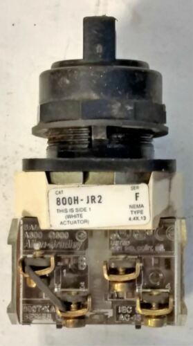 Allen-Bradley 800H-JRA 3 Position Selector Switch