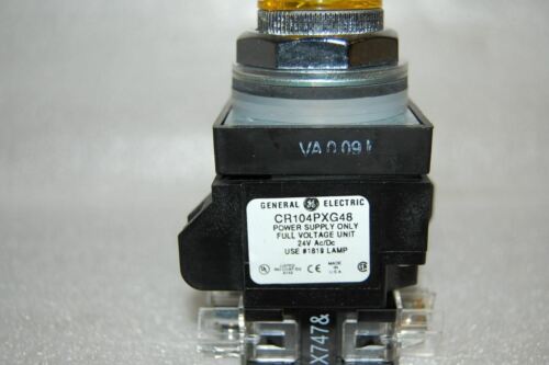 GE CR104PSL21E11S8 SELECTOR SWITCH