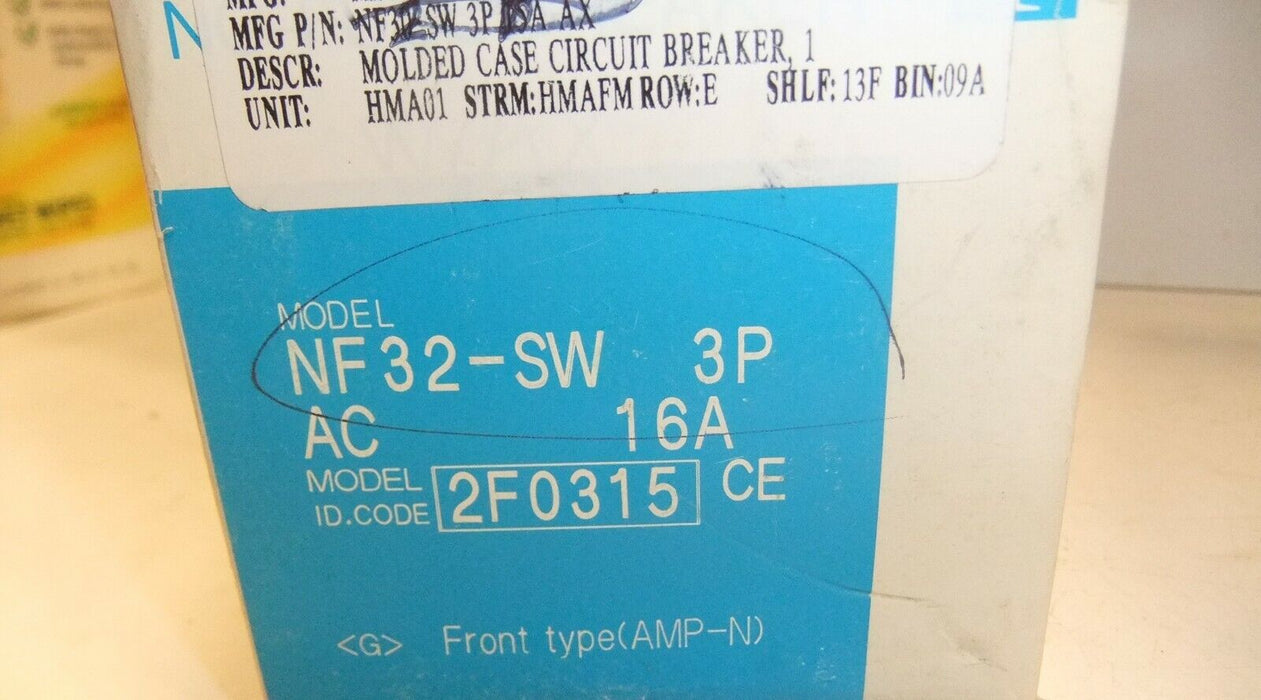 Mitsubishi 16A Circuit Breaker NF32-SW-3P-16A