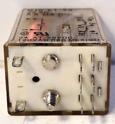 Potter & Brumfield R10-E1Y2-J2.5K 120 V AC 2 A @ 28 V DC Coil Type Relay