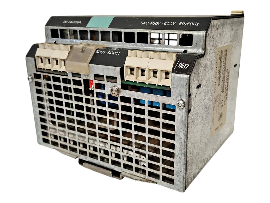 Siemens 6EP1436-3BA00 400-500 V AC 24 V DC 480 W SITOP Power 20 Power Supply
