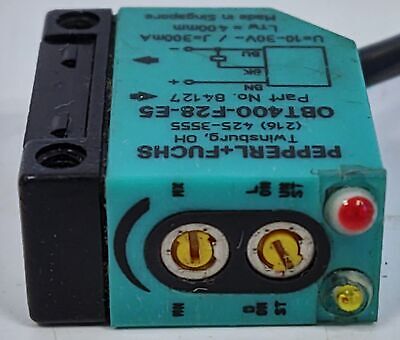 Pepperl OBT400-F28-E5 84127 Diffused Photoelectric Sensor