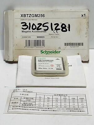 Schneider Electric XBTZGM256 256MB Compact Flash Card