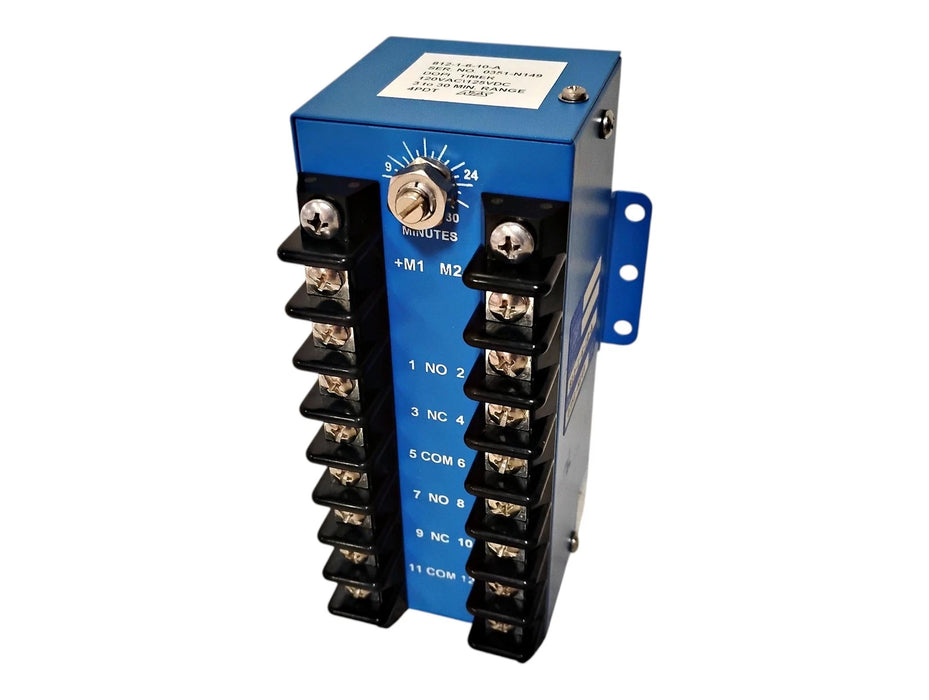NTS 812-1-6-10-A 120 V AC / 125 V DC 3-30 Min. Range 4PDT DOPI Time Delay Relay