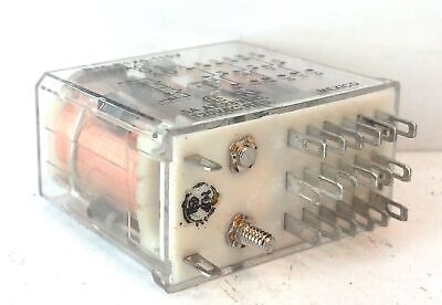 Potter & Brumfield R10-E1X6-115V 115VAC Coil 120VAC Contact 5A 6PDT Power Relay