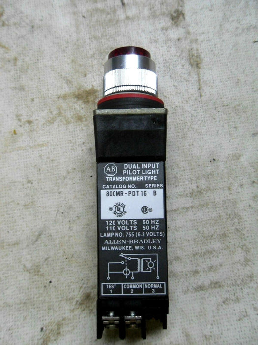 Allen-Bradley 800Mr-Pdt16R Dual Input Pilot Light