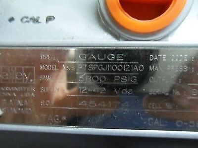 1 Bailey Ptspgj1100121Ao Pressure Gauge