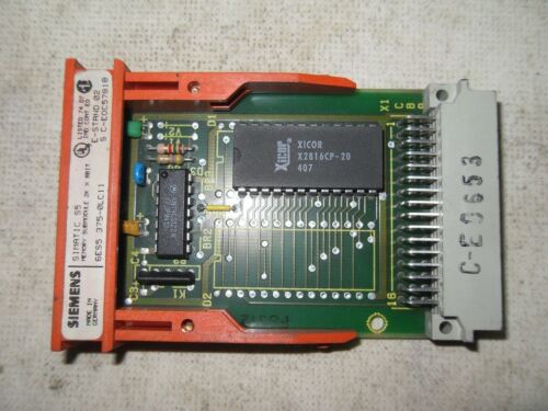 Siemens 6ES5 375-0LC11 Memory Submodule