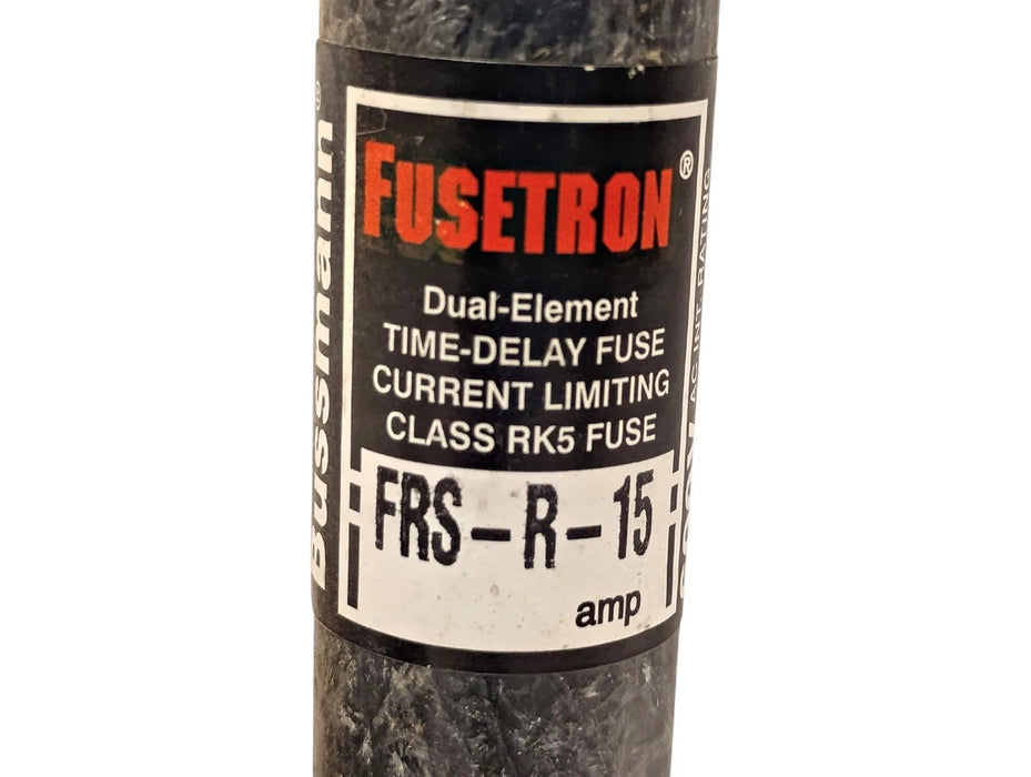 Bussmann FRS-R-15 600 V AC 15 A Class RK5 Current-Limiting Time-Delay Fuse
