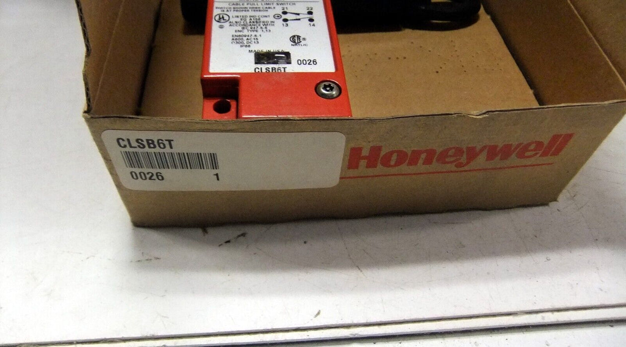 Honeywell Cable Pull Switch CSB6T