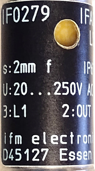 Efector IFA2002-ABOW/SL IF0279 20-250 V AC Inductive Proximity Sensor