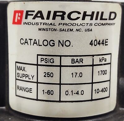 Fairchild 4044E Air Pressure Regulator