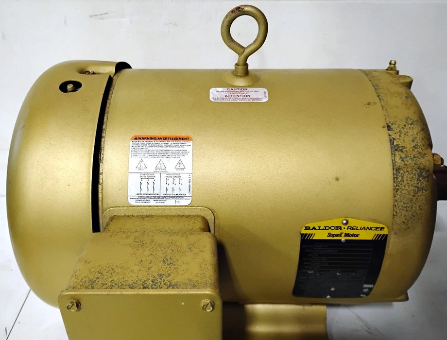 Baldor Reliance EM3711T 37H244S864G2 230/460 V AC 10 HP 3490 RPM Super-E Motor