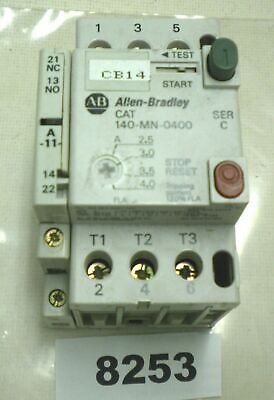 Allen-Bradley Starter 140-MN-0400 2.5 - 4 Amp