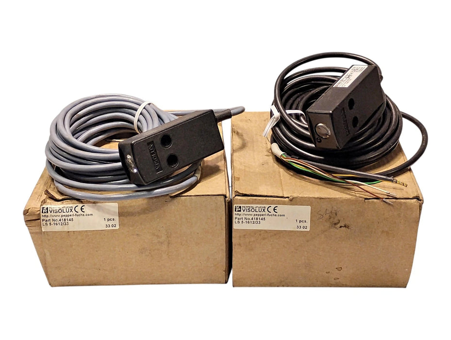 Pepperl Fuchs 418145 LS-51612/33 Photoelectric Transmitter and Reciever