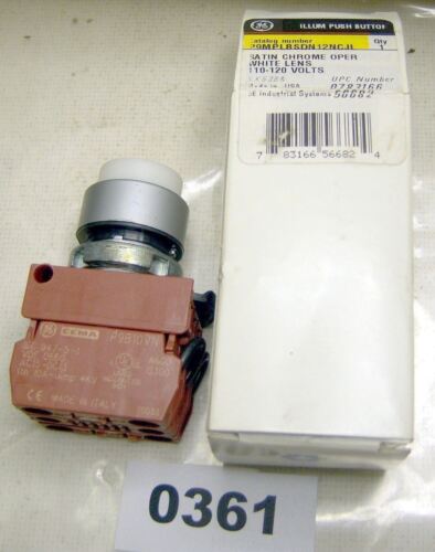 GE Illuminated Push Button P9MPLBSDN12NCJI