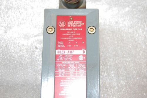 Allen-Bradley 802X-AM7 Limit Switch NEMA Type 7 & 9