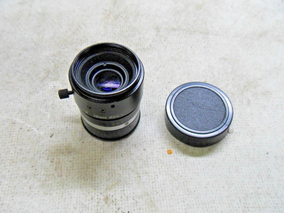 DVT LMC-12F Lens 12MM Moritex Aperture Control 1:1.4