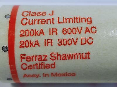 Ferraz Shawmut A4J250 AmpTrap 600VAC/300VDC 250 A Class J Current-Limiting Fuse
