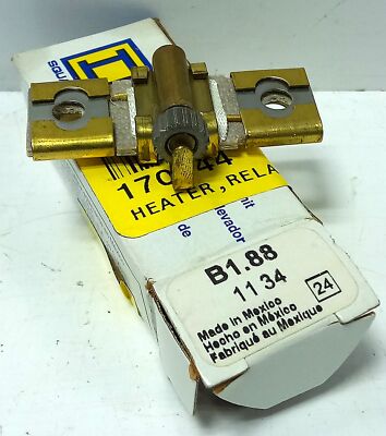 Square D B1.88 600 V Thermal Unit for Overload Protection Relay