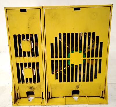 Fanuc A05B-2316-C105 3-Slot PLC Rack w/ Fans