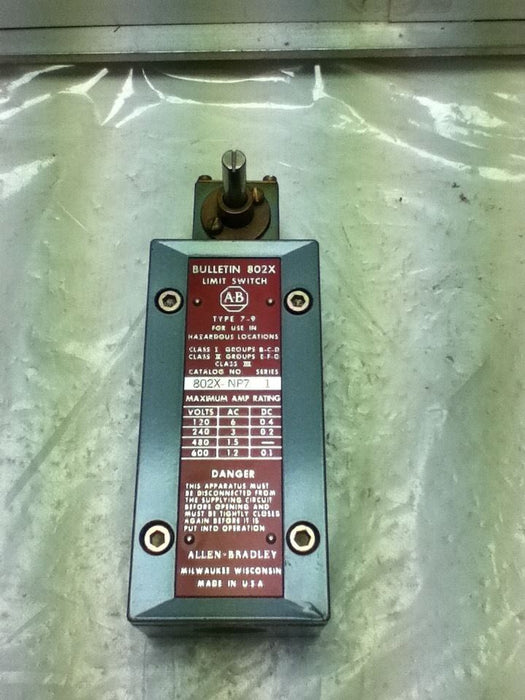 Allen-Bradley 802X-NP7 Series 1 Limit Switch