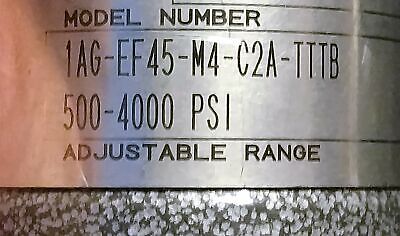 SOR 1AG-EF45-M4-C2A-TTTB / 500137 / 500139 Pressure Switch