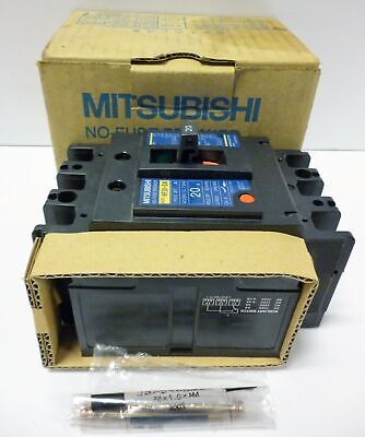 Mitsubishi NF30-SW-3P-20A 20A 3P 220VAC Molded Case Circuit Breaker