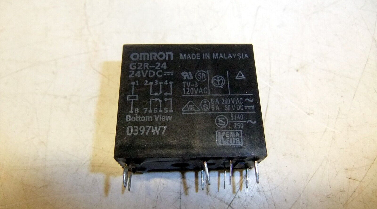 3 Omron Miniature Relay G2R-24-24VDC